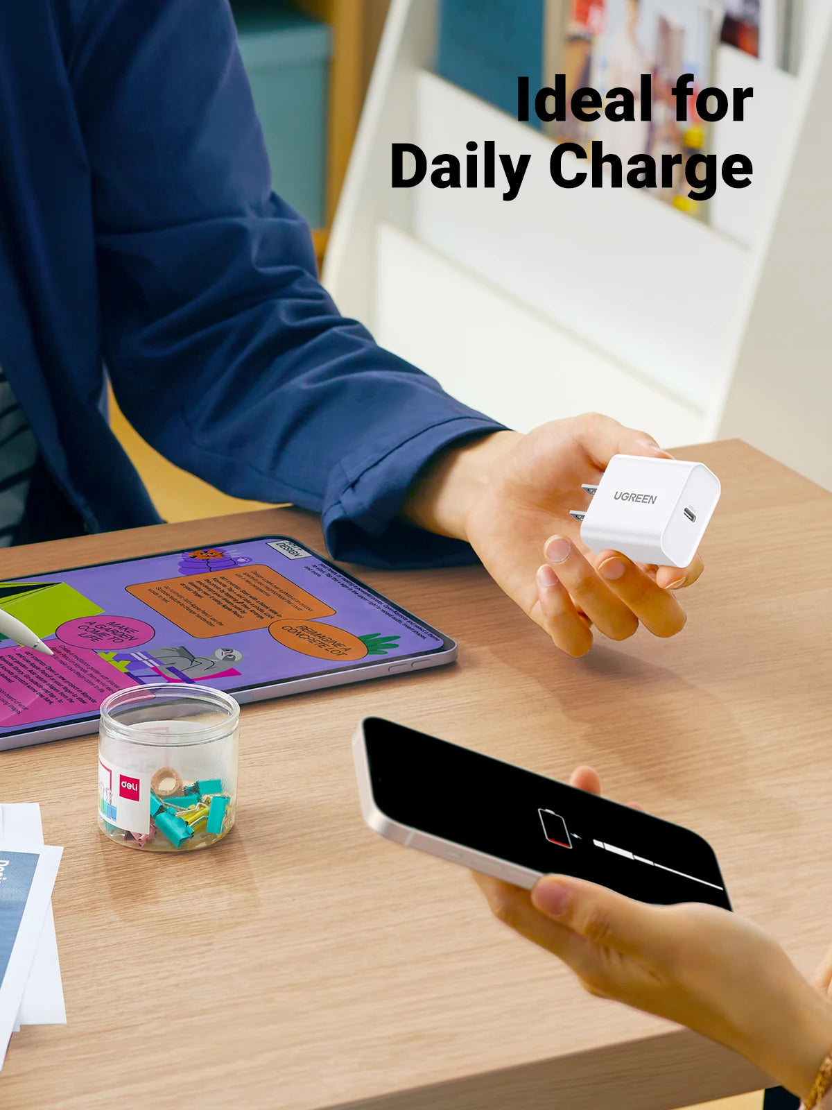 CowLost | ugreen-quick-charge-4-0-3-0-qc-pd-charger-20w-usb-type-c-fast-charger |12