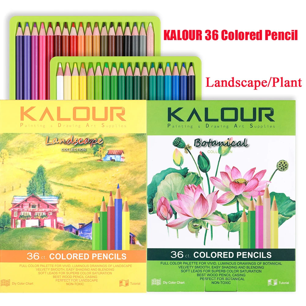 CowLost | product_id-kalour-36pcs-multi-color-oil-based-colored-pencils-for-landscape-botanical-drawing |1