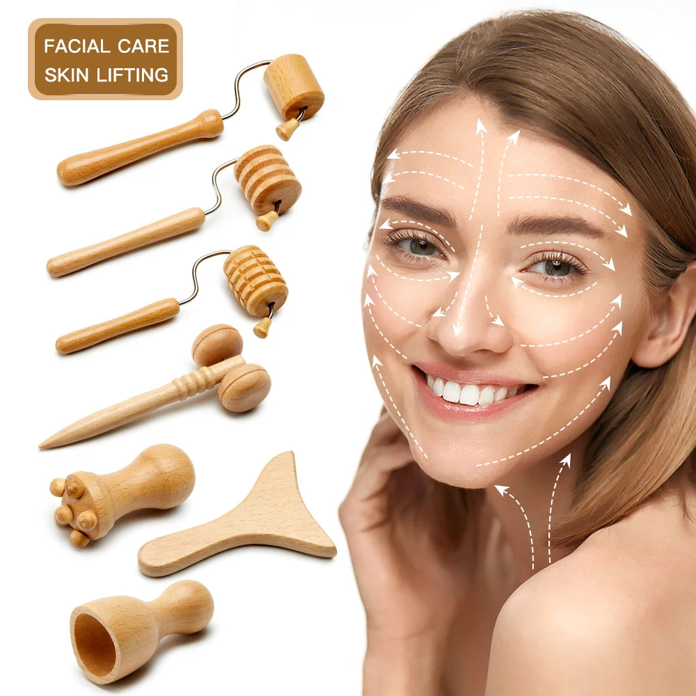 CowLost | facial-lifting-stick-wrinkle-remover-wooden-face-spa-massager |1
