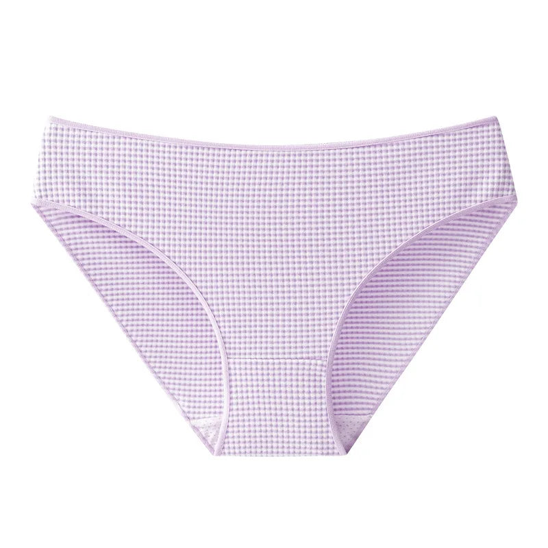 CowLost | product_id-women-s-low-rise-seamless-breathable-striped-briefs |8