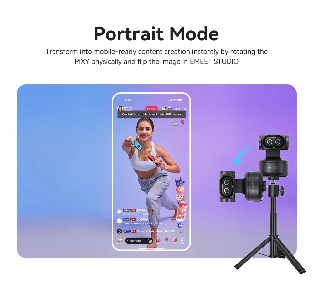 CowLost | 4k-webcam-emeet-pixy-dual-camera-ai-tracking-video-camera-for-live-streaming |15