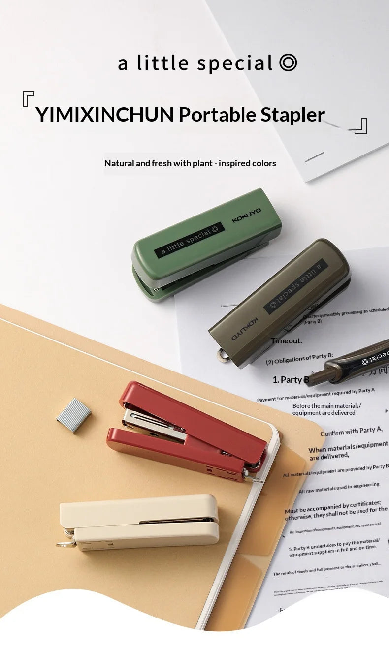 CowLost | product_id-kokuyo-mini-shinkyo-stapler-no-10-needle-ergonomic-grip-high-strength-compact-design |7