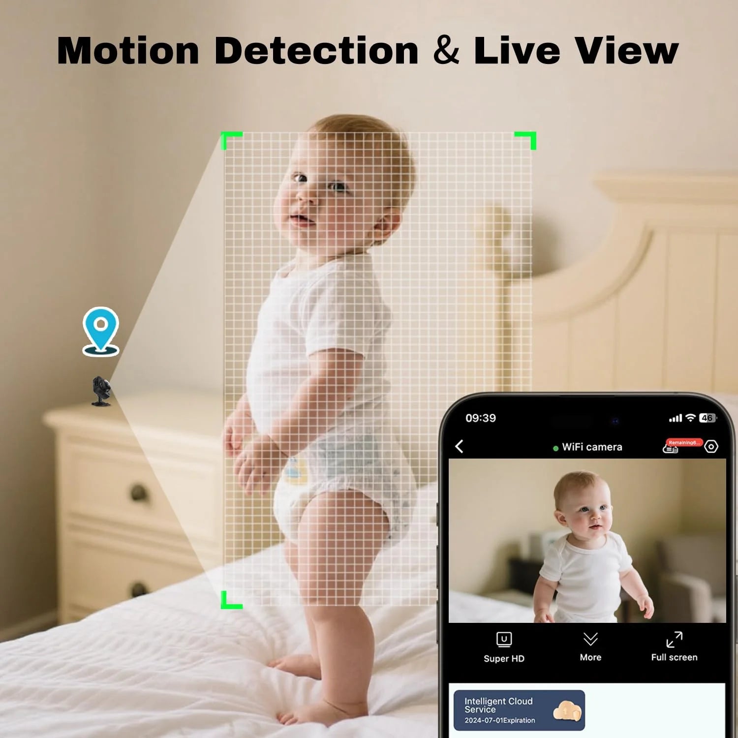 CowLost | product_id-mini-1080p-wifi-security-nanny-cam-with-180-rotating-lens-wireless-motion-detection-recording |4
