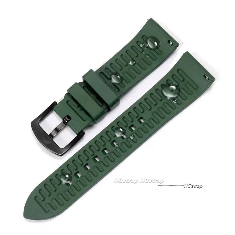 CowLost | product_id-quick-release-silicone-sports-watch-strap-18-24mm-black-green-orange-blue |5
