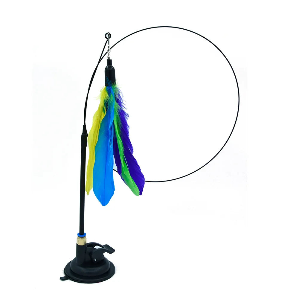CowLost | cat-treats-handfree-interactive-cat-feather-wand-toy-with-suction-cup |14