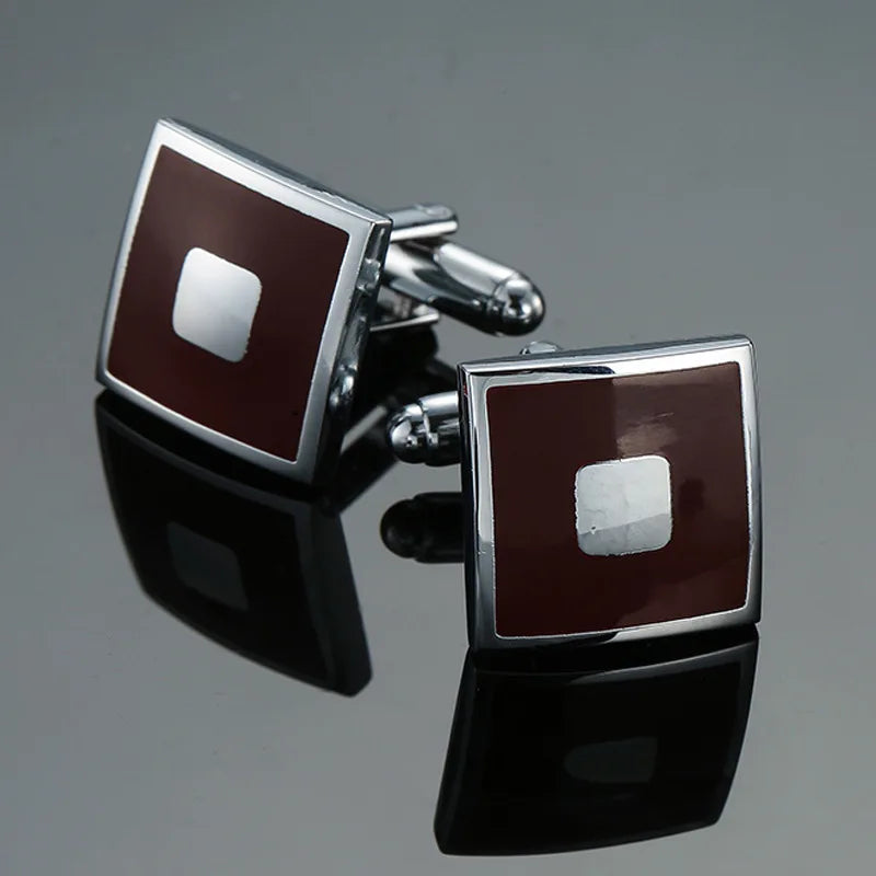 CowLost | cufflinks-for-men-luxury-silvery-cuffs-retro-metal |16