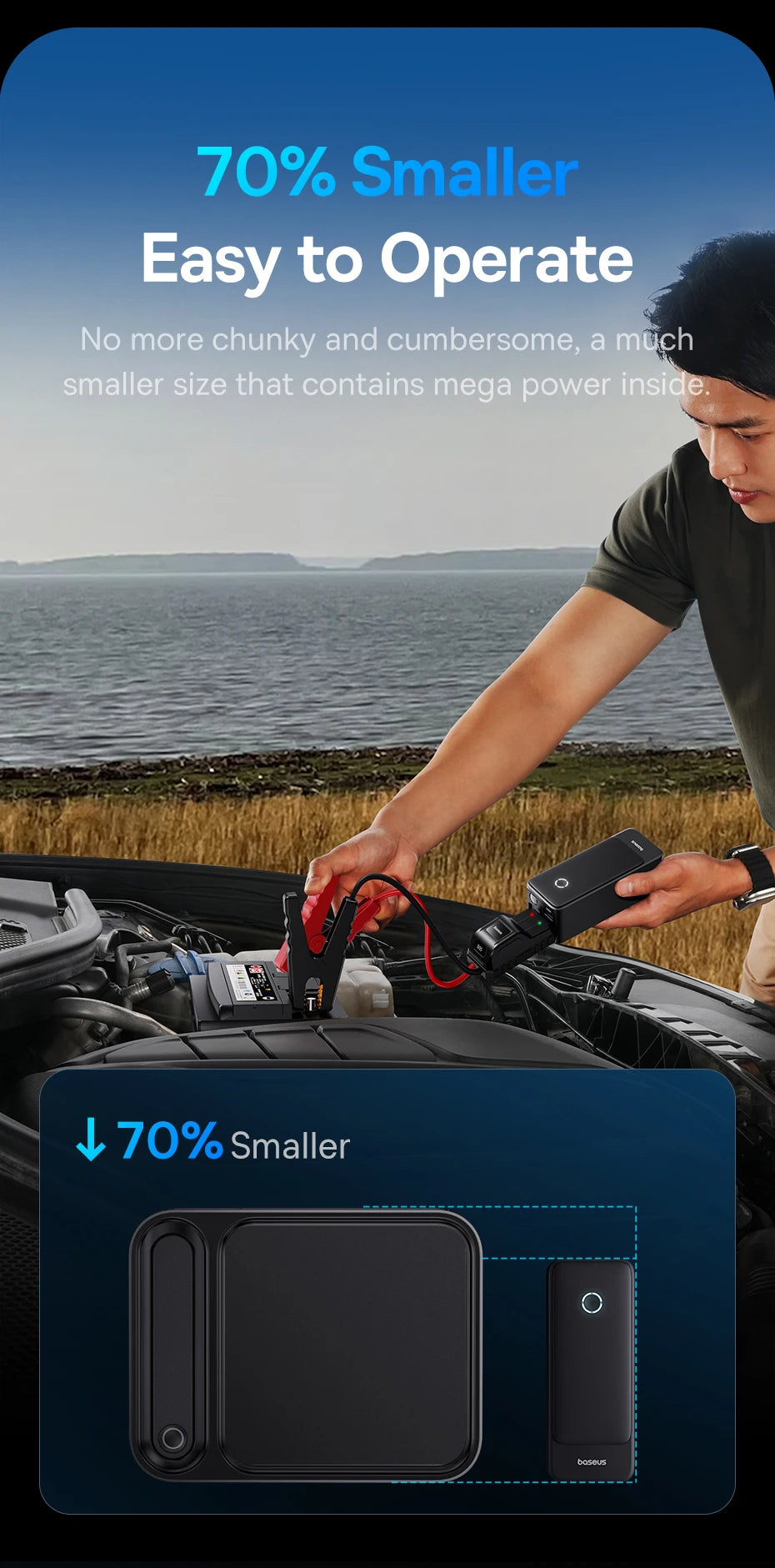 CowLost | baseus-600a-jump-starter-6000mah-car-battery-charger-for-auto-emergency-power-bank |11