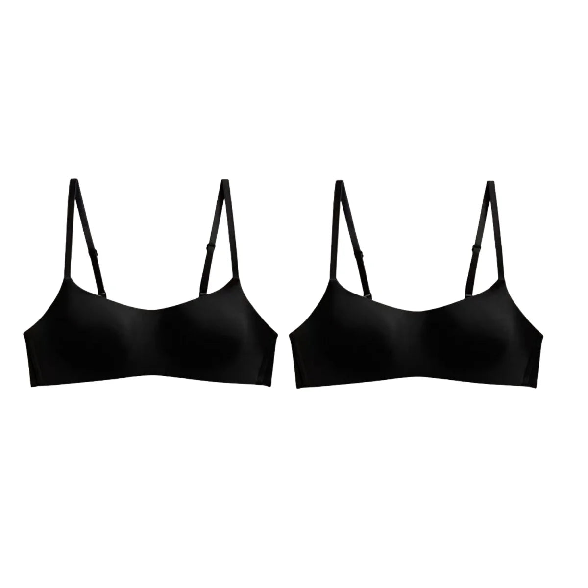 CowLost | product_id-2pcs-seamless-wireless-1-2-cup-soft-padded-bras-for-women |15