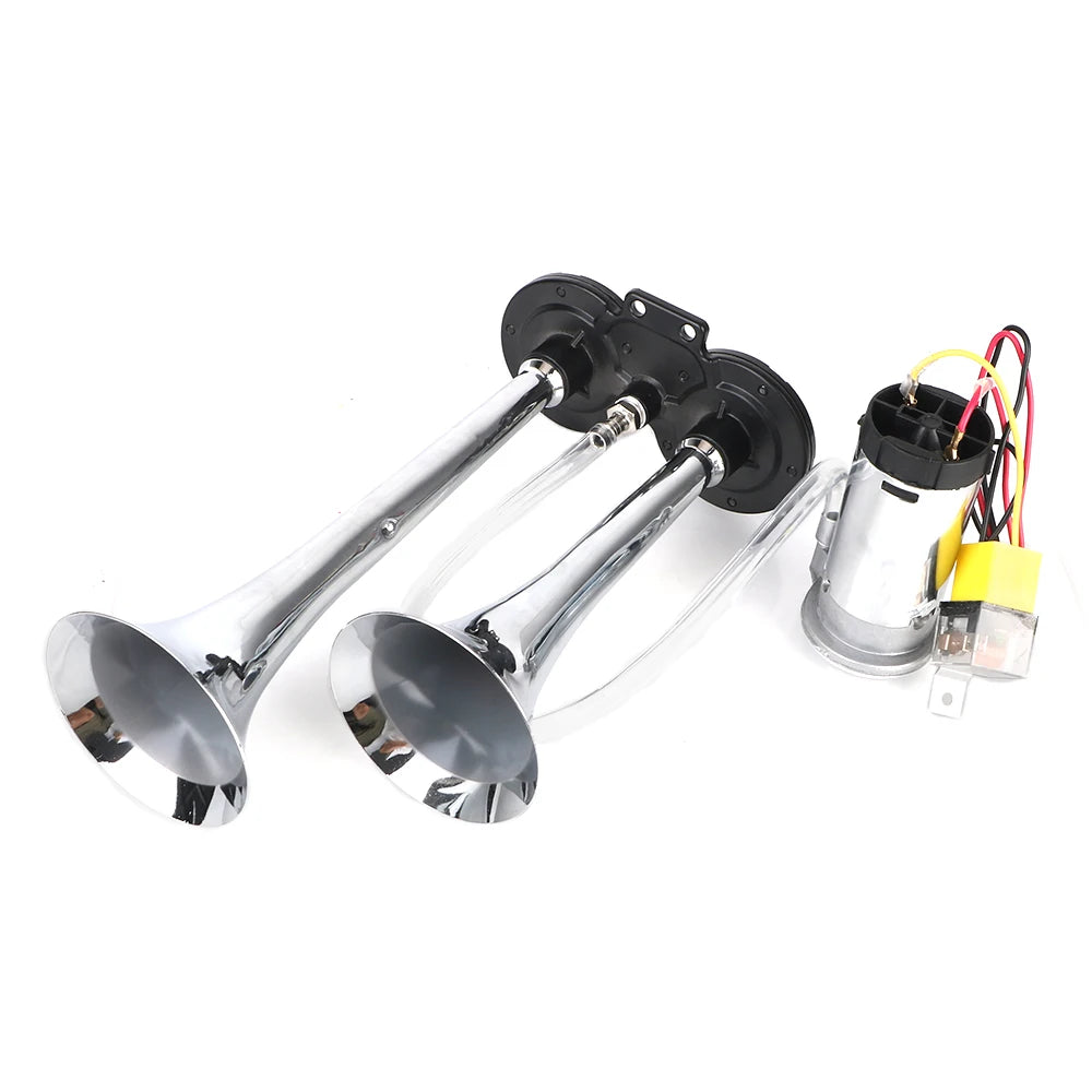 CowLost | product_id-12v-80a-universal-electric-horn-with-dual-trumpets-air-compressor-150db-for-motorcycle-boat-truck |7