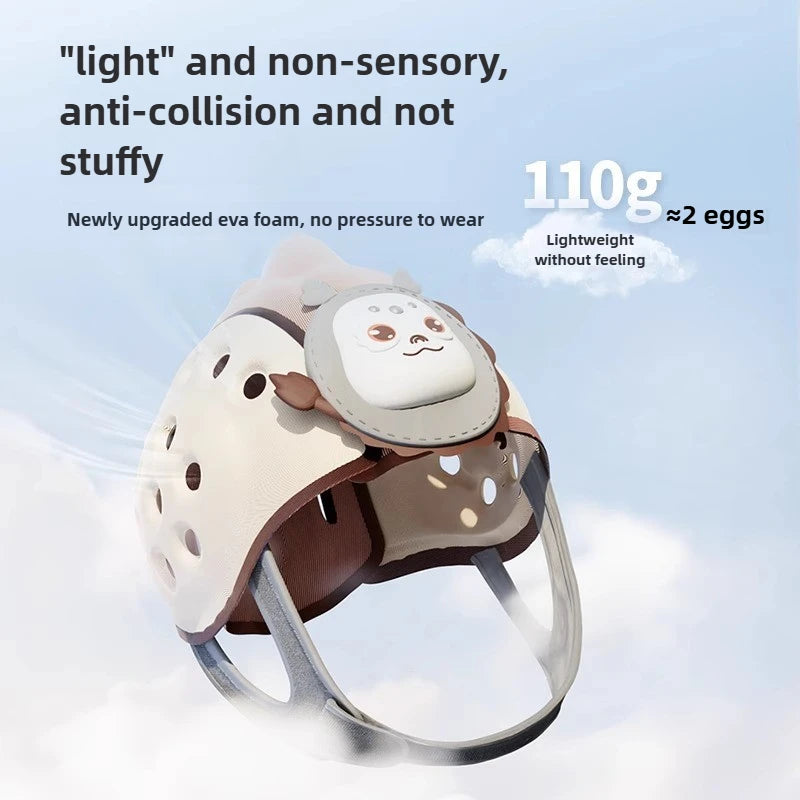 CowLost | imbaby-baby-hat-collision-helmet-anti-fall-artifact-adjustable-protective-headgear |4
