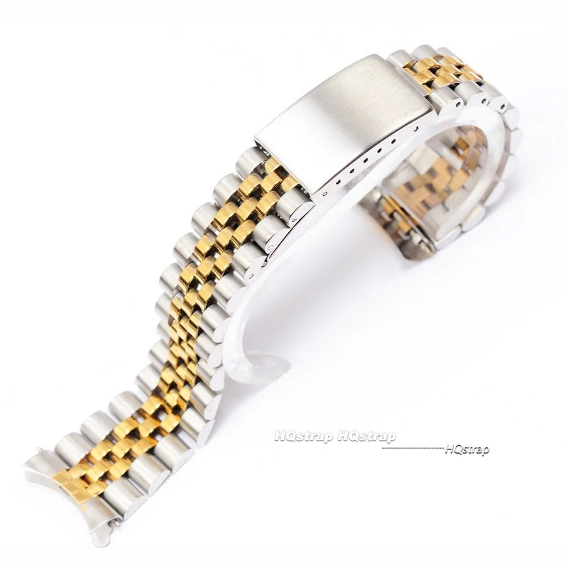 CowLost | product_id-stainless-steel-curved-end-strap-for-rolex-datejust-13-22mm-solid-metal-bracelet-accessory |12