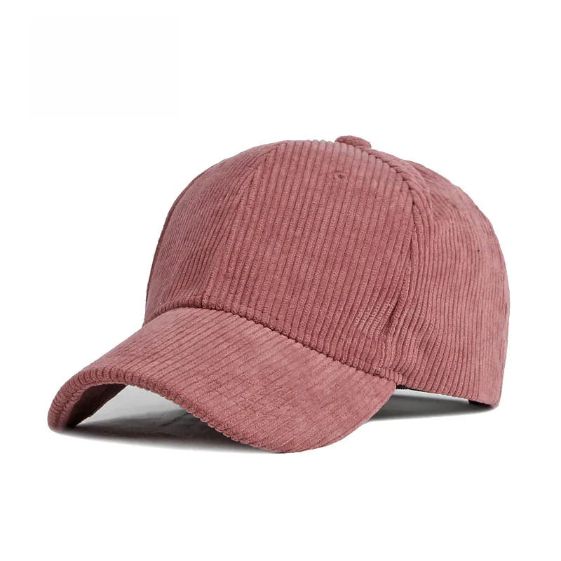 CowLost | corduroy-baseball-cap-for-women-men-new-cotton-solid-color-sunhat |23
