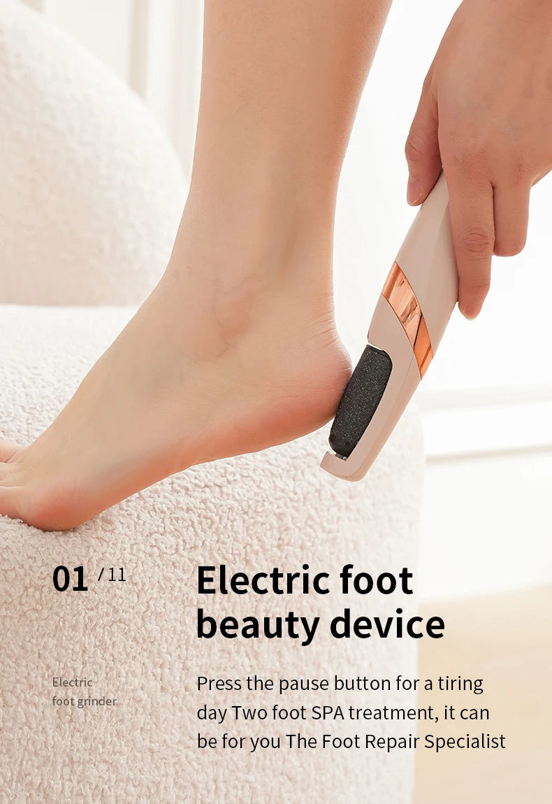CowLost | homefish-electric-foot-grinder-automatic-foot-callus-rubbing-pedicure-dead-skin-callus-remover-for-foot-rechargeable-foot-beauty |8
