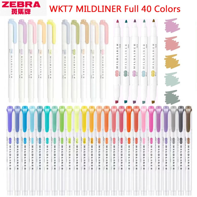 CowLost | product_id-zebra-wkt7-mildliner-dual-tip-highlighter-japanese-stationery-1pc |1