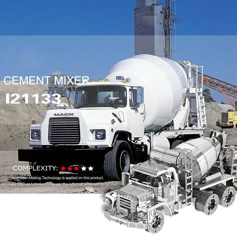 CowLost | product_id-3d-metal-mixer-truck-puzzle-diy-model-for-adults-and-kids |9