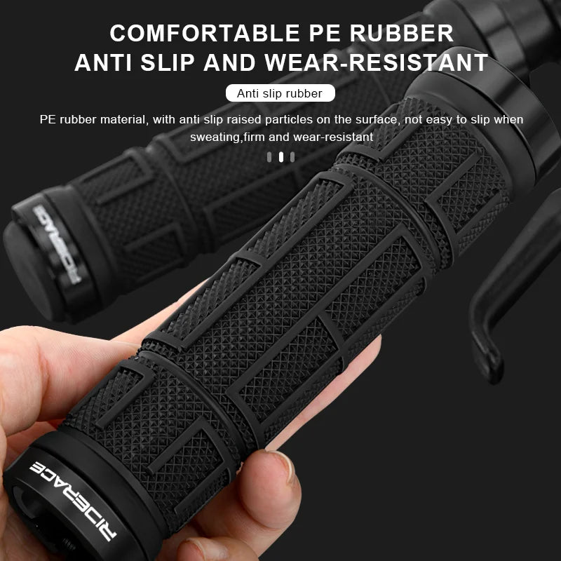 CowLost | riderace-bicycle-grips-lock-on-mountain-bike-handle-bar-cover-ergonomic-tpr-rubber-shockproof-non-slip-cycling-handlebar-grip |3