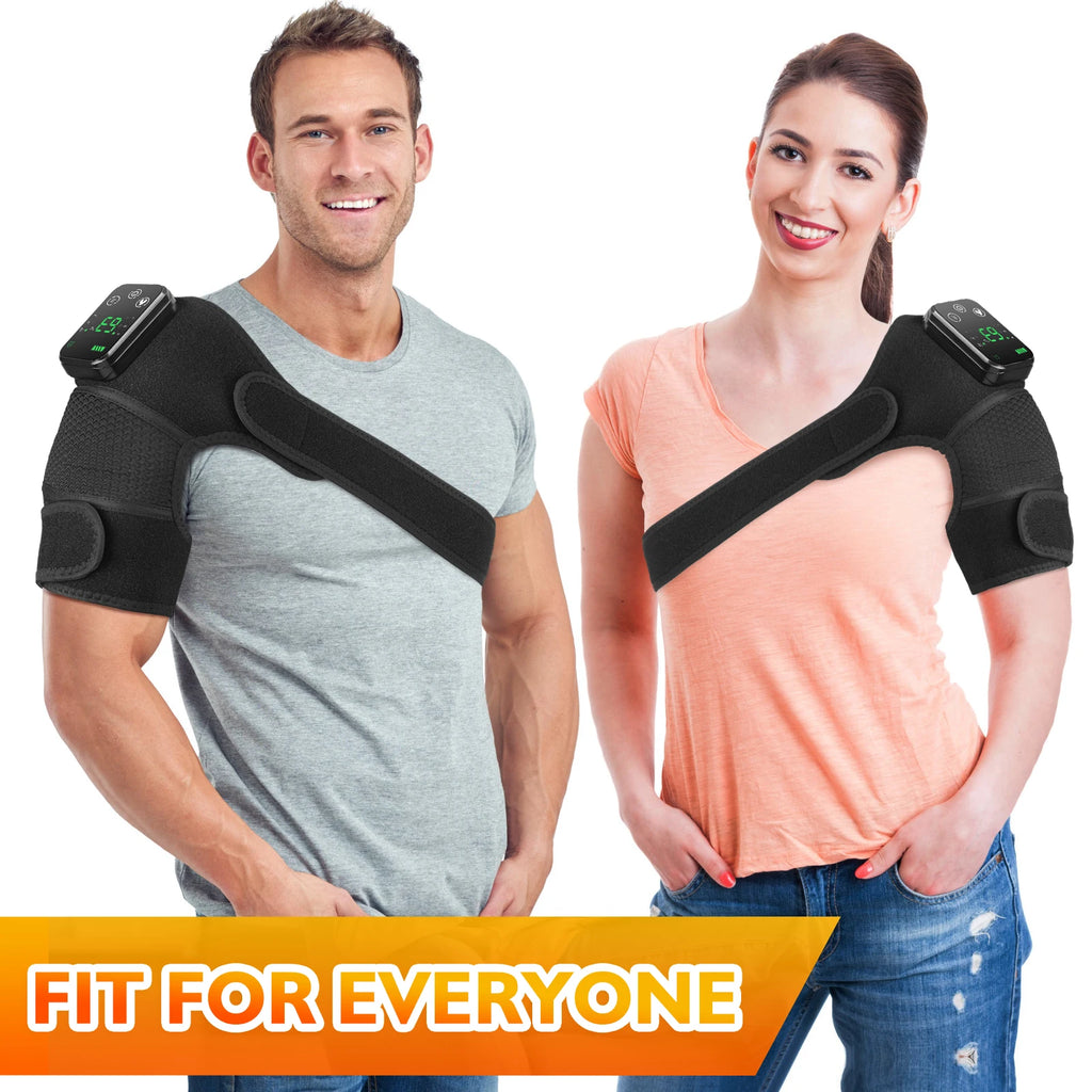 CowLost | shoulder-brace-belt-rechargeable-heating-vibration-shoulder-support |5