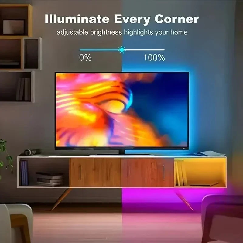 CowLost | light-ropes-strings-product_id-1-30m-5v-usb-bluetooth-rgb-led-strip-light-smd-5050-app-control-for-tv-background |15