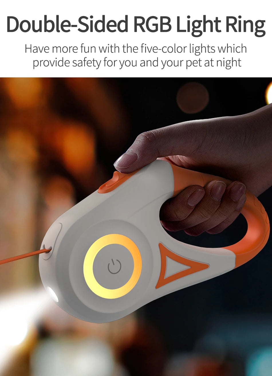 CowLost | dog-diapers-rojeco-5m-led-retractable-dog-leash-with-light-straps |10
