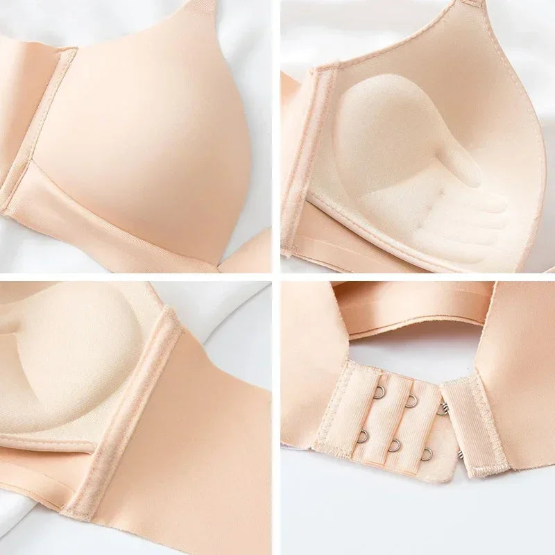 CowLost | product_id-fallsweet-2pcs-seamless-wireless-push-up-3-4-cup-bra-for-women |4
