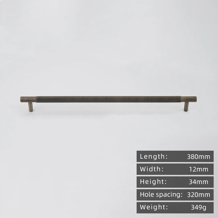 CowLost | kedlo-european-luxury-solid-brass-embossed-gold-500mm-long-handle-american-retro-antique-drawer-t-handle |54