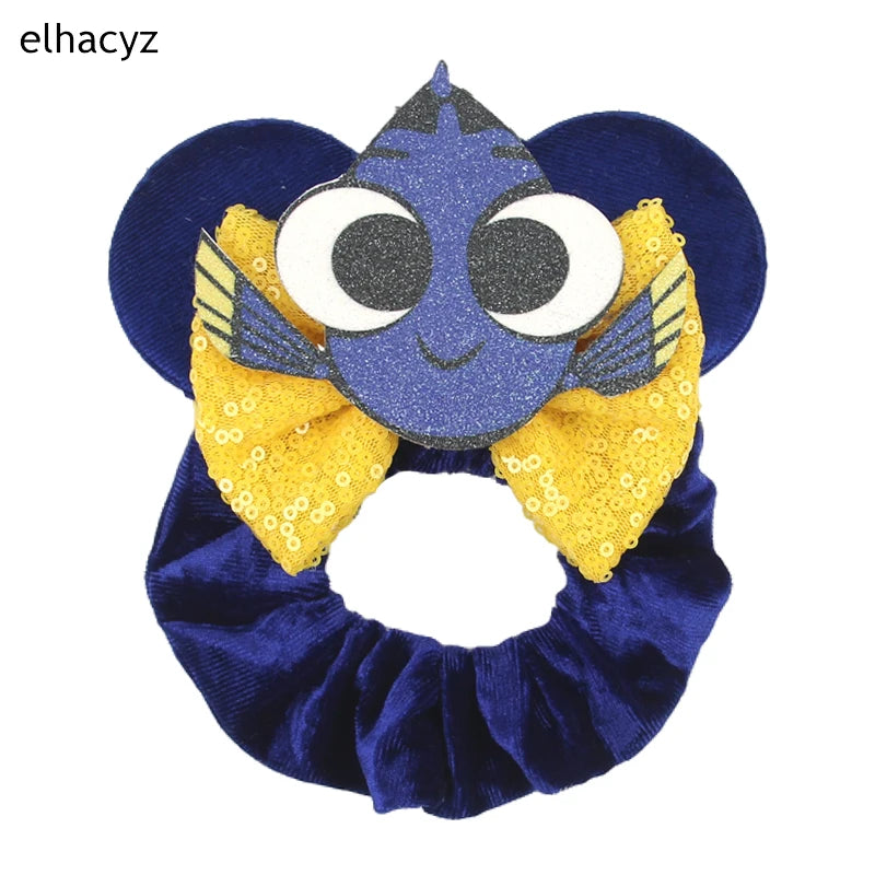 CowLost | disney-mouse-velvet-hair-scrunchies-hairband-for-girls |45
