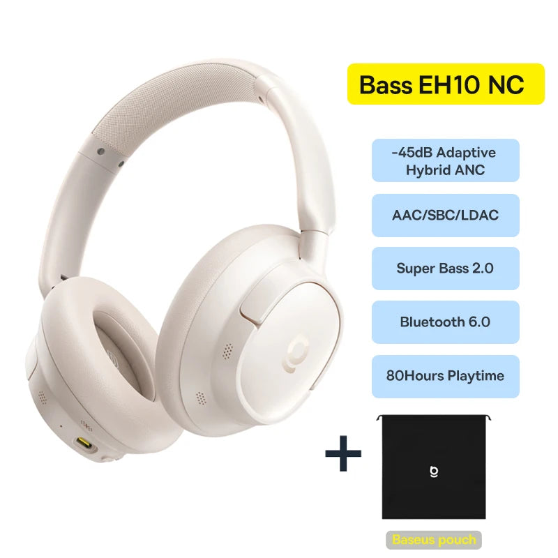 CowLost | baseus-bowie-h1s-wireless-headphones-bluetooth-5-4-noise-canceling-46db |48