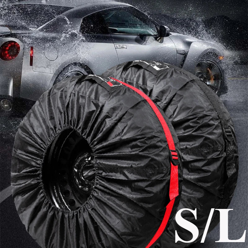 CowLost | vehicle-parts-accessories-universal-tire-cover-storage-bag-for-car-wheels-1pc |1