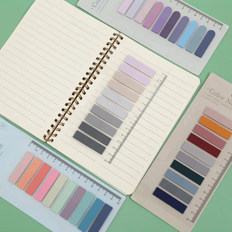 CowLost | color-series-self-adhesive-memo-pad-sticky-notes-bookmark |4