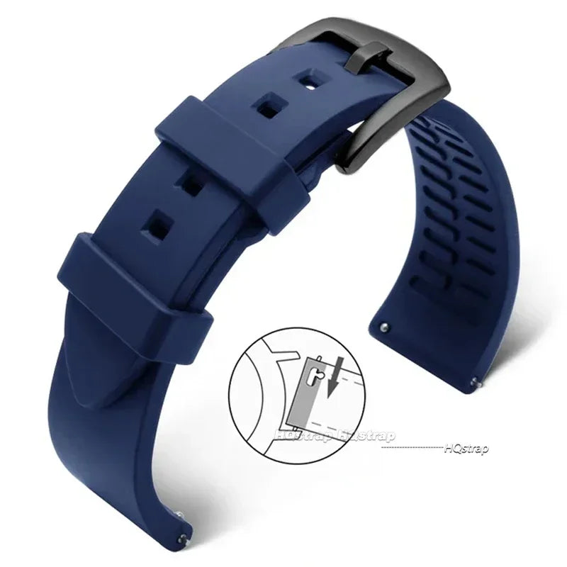 CowLost | product_id-quick-release-silicone-sports-watch-strap-18-24mm-black-green-orange-blue |34
