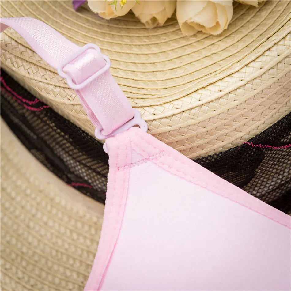 CowLost | product_id-girls-wireless-training-bra-with-detachable-straps-soft-solid-color-teens-bralette |13