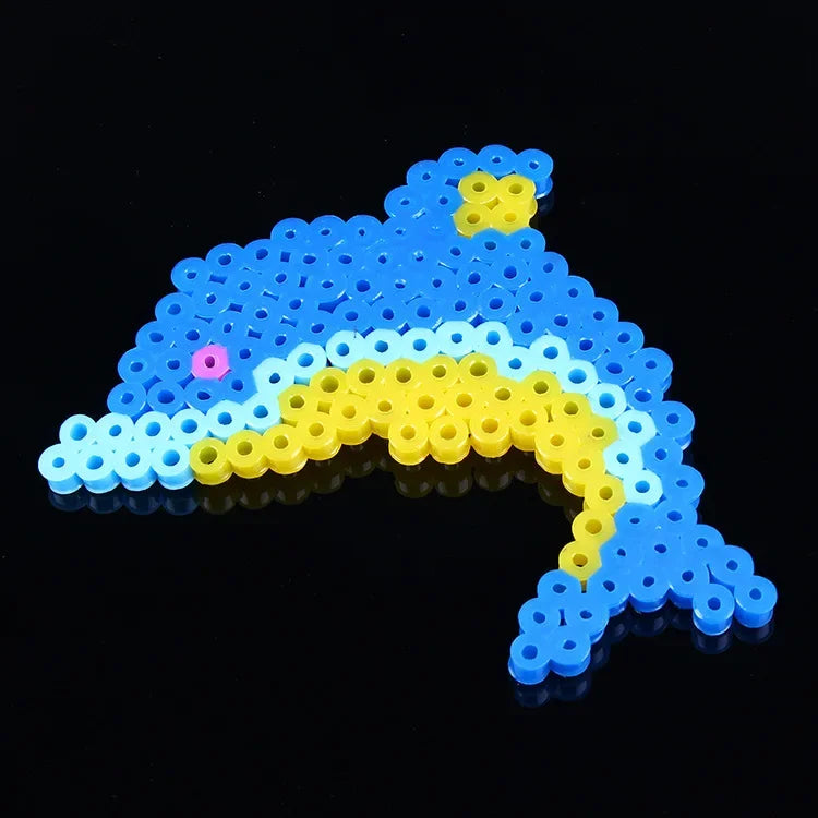 Perler 5mm Hama Beads 4800pcs 24 Colors Educational DIY Puzzle Toy Gift EVA Food Grade
