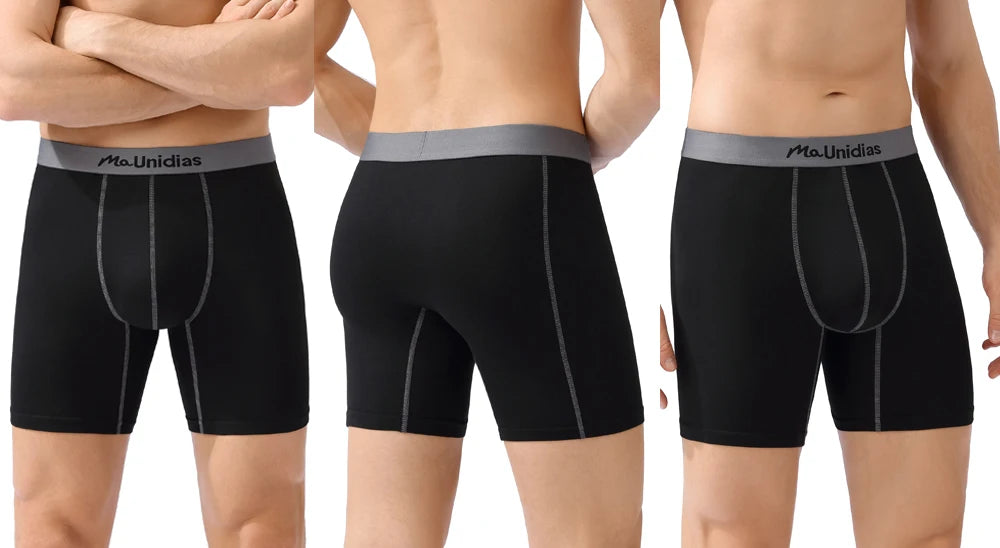 CowLost | 5-pcs-medium-long-mens-panties-shorts |11