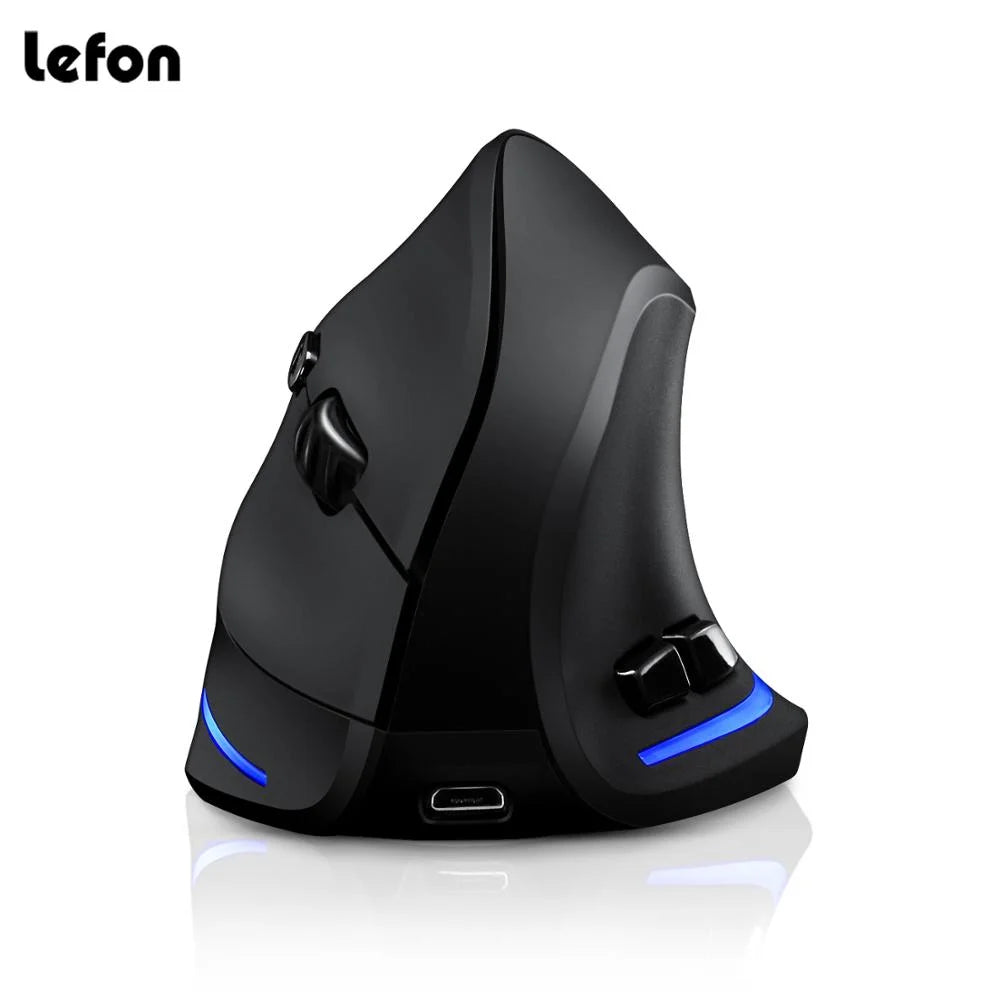 CowLost | lefon-wireless-vertical-mouse-rechargeable-ergonomic-mouse-rgb-optical-usb-game-mice-for-windows-mac-2400-dpi-2-4g-for-pubg-lol |1