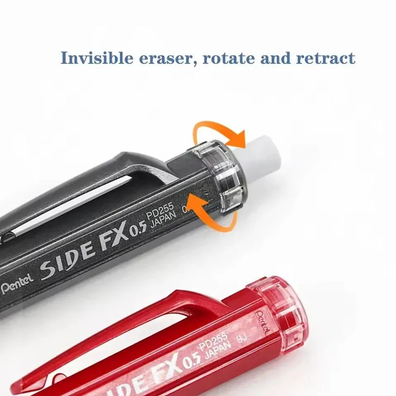 CowLost | product_id-pentel-japan-pd255-0-5mm-mechanical-pencil-side-push-non-retractable-for-drawing-and-sketching |3