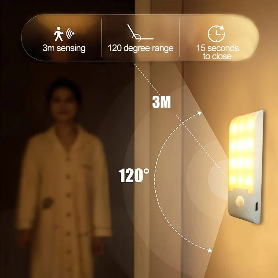 CowLost | product_id-12led-rechargeable-motion-sensor-night-light-with-magnetic-base-for-cabinets-hallways-bedrooms-kitchens-stairs |2