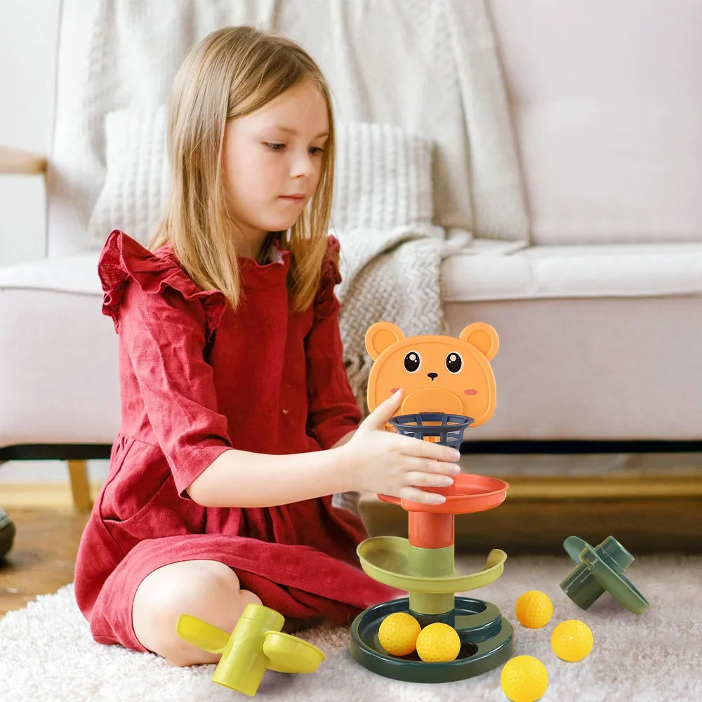 CowLost | product_id-2-7-layers-rolling-ball-track-educational-stacking-toy-for-kids-gift |17