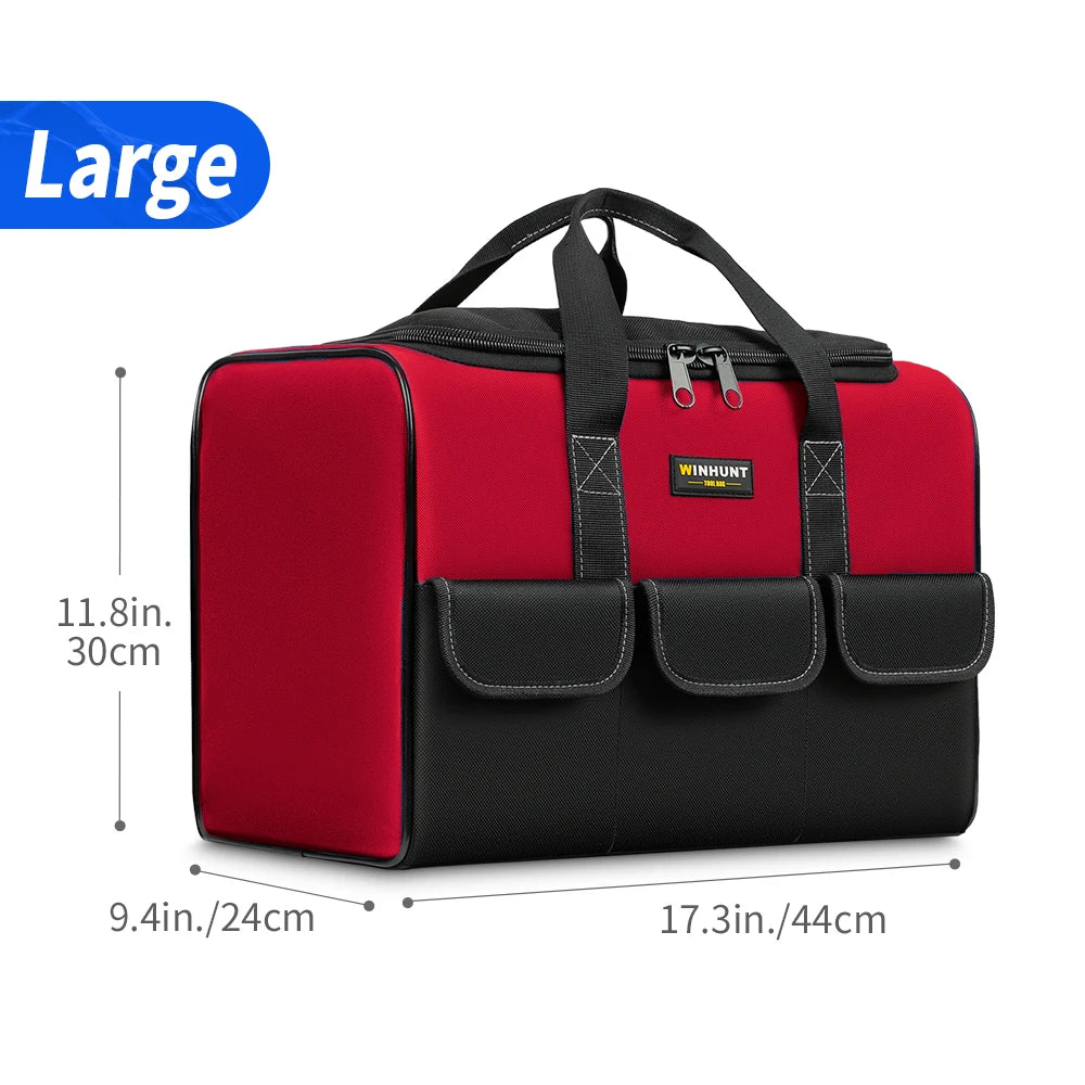CowLost | product_id-heavy-duty-17-tool-bag-wide-mouth-tote-for-electrician-carpenter-mechanic |13
