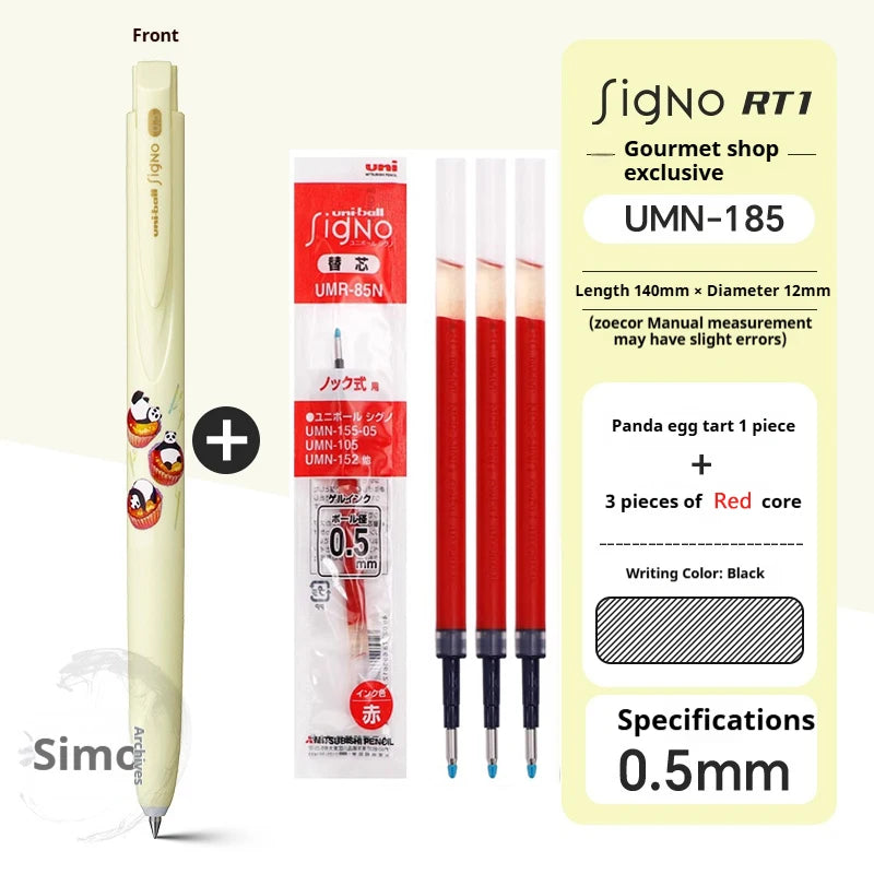 CowLost | product_id-japan-uni-mitsubishi-umn-185-food-museum-collab-0-5mm-gel-pen-ultra-smooth-for-school-collectors-gift |54