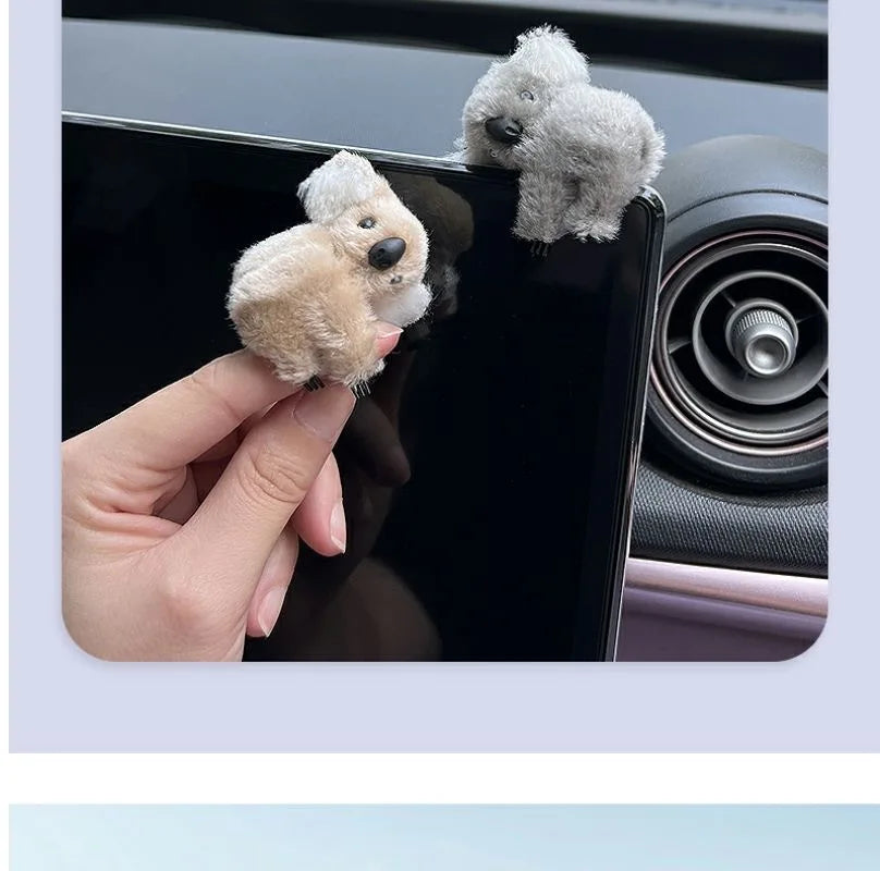 CowLost | product_id-plush-koala-car-interior-decoration-clip-for-rearview-mirror-sun-visor-gift |15