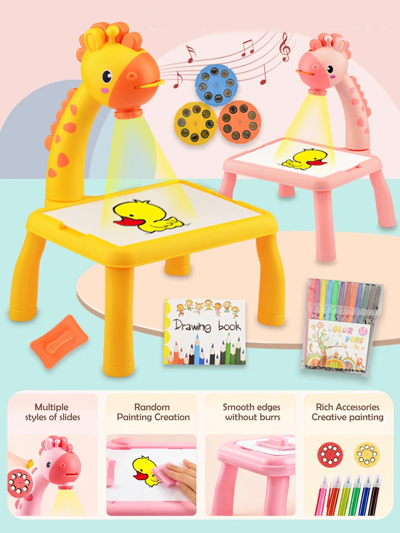 CowLost | product_id-led-projector-drawing-board-toy-for-kids-educational-art-desk-gift |10