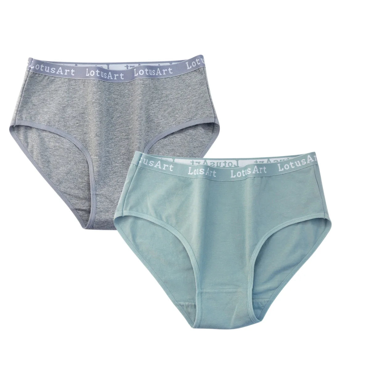CowLost | product_id-2pcs-women-high-waist-cotton-briefs-tummy-control-breathable-m-2xl |9