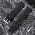 Breathable Silicone 20mm 22mm Sports Watchband for Seiko SmartWatch Waterproof Wrist Strap