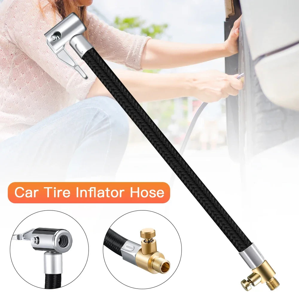 CowLost | 10-20-40-60cm-car-tire-inflator-hose-inflatable-air-pump-extension |8