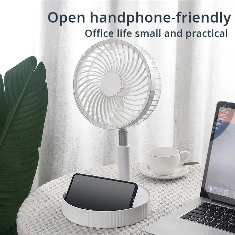 CowLost | product_id-homefish-portable-usb-mini-folding-retractable-electric-fan-adjustable-cooling |1