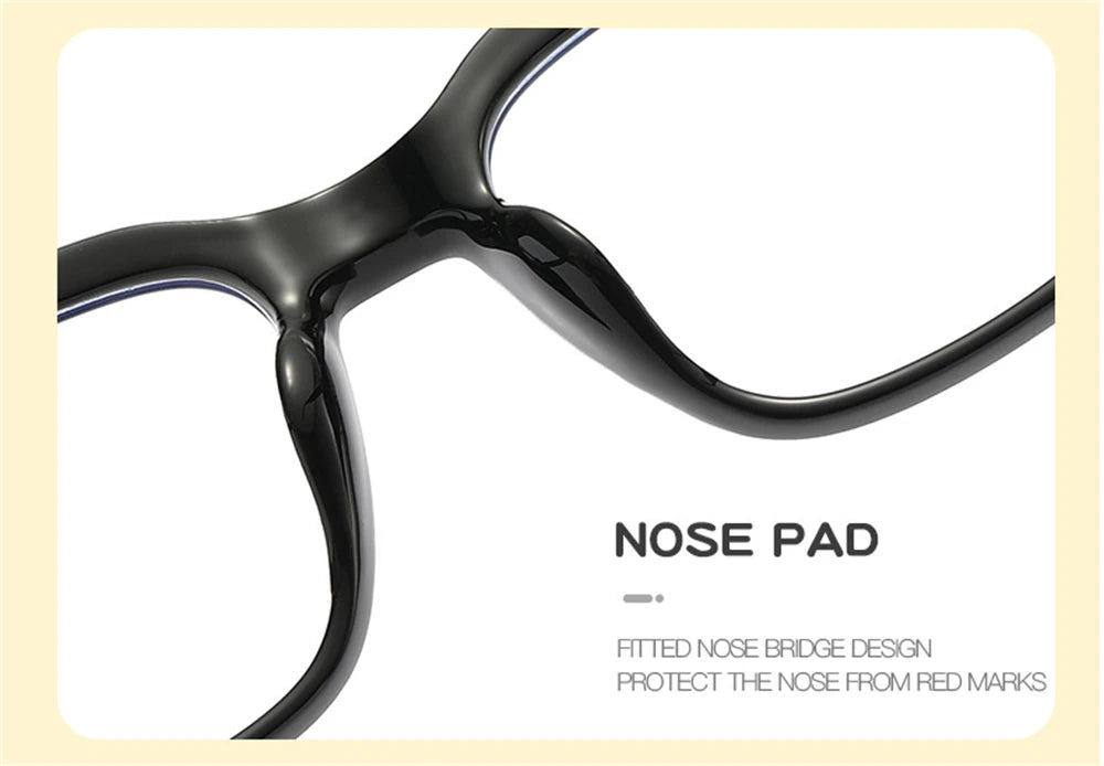 CowLost | uncategorized-vivibee-vintage-unisex-blue-light-blocking-square-eyeglasses |12