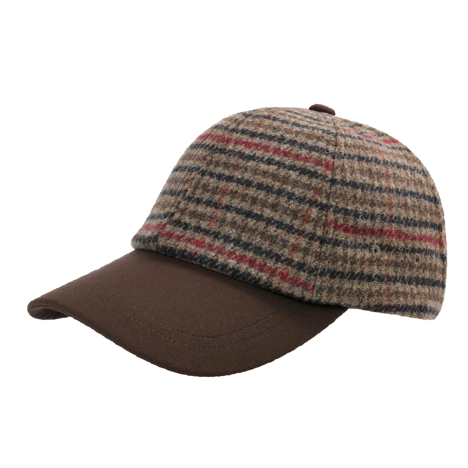 CowLost | botvela-mens-wool-tweed-baseball-cap-casual-style-soft-adjustable-unstructured-hat |31