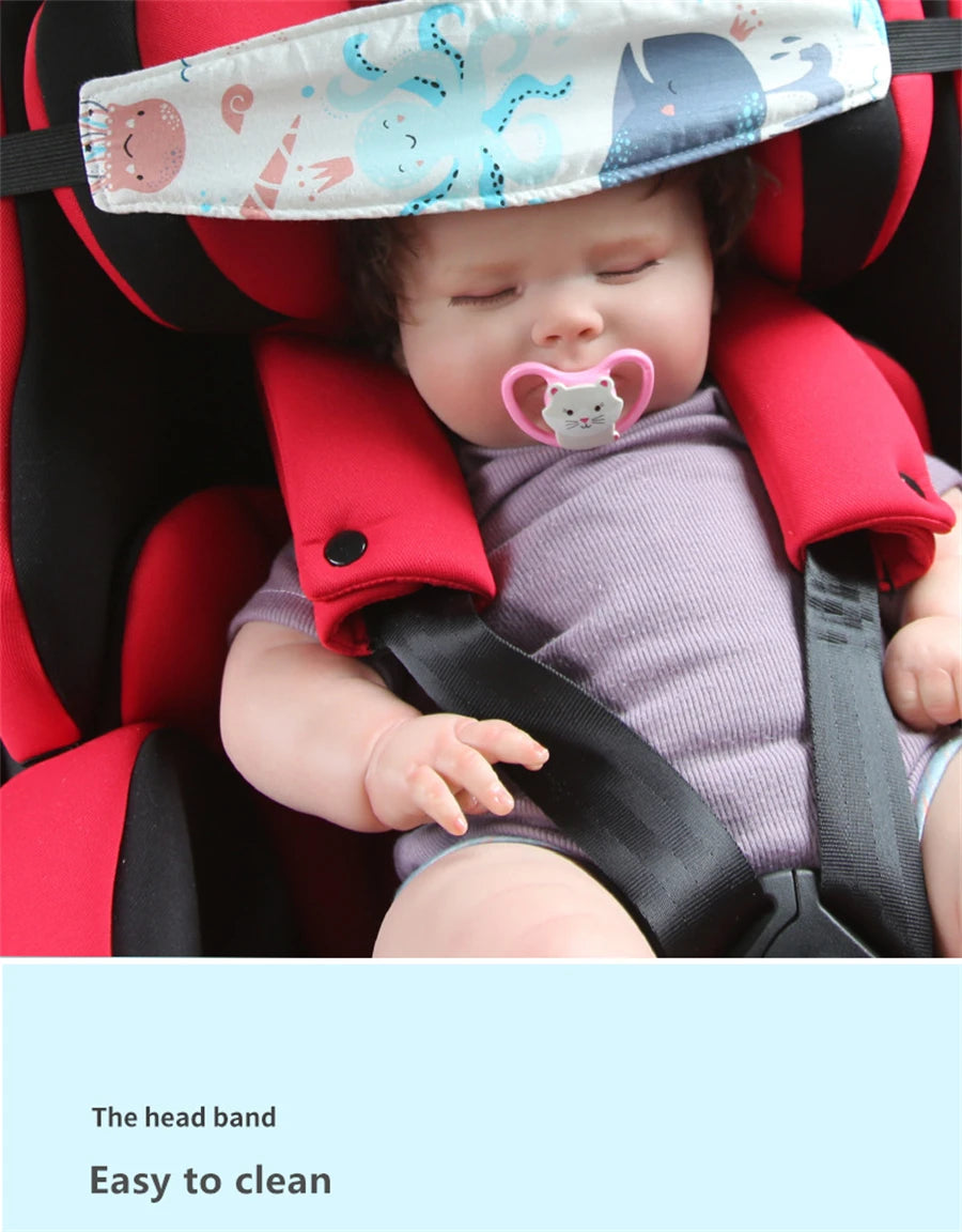 CowLost | baby-car-seat-head-support-children-fastening-belt-adjustable |18