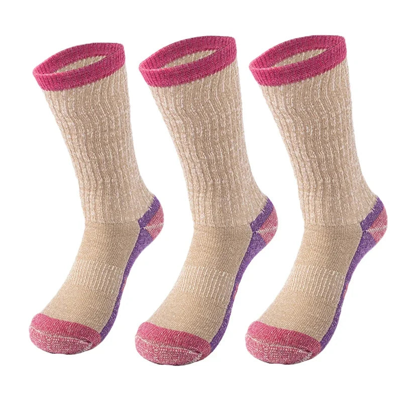 CowLost | uncategorized-merino-wool-hiking-thermal-midweight-cushion-winter-boot-socks-3-pack |21
