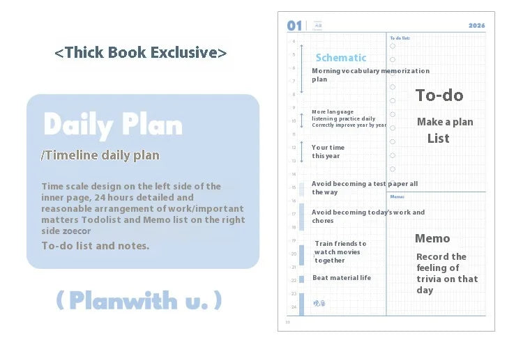 CowLost | product_id-planwith-2026-a5-planner-daily-weekly-monthly-agenda-notebook-with-multi-color-hard-cover |18